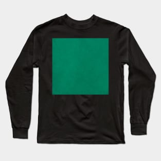 Green leather Long Sleeve T-Shirt